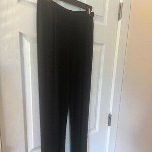 Chico's Travelers Classic No Tummy Pants, Black, Size 0